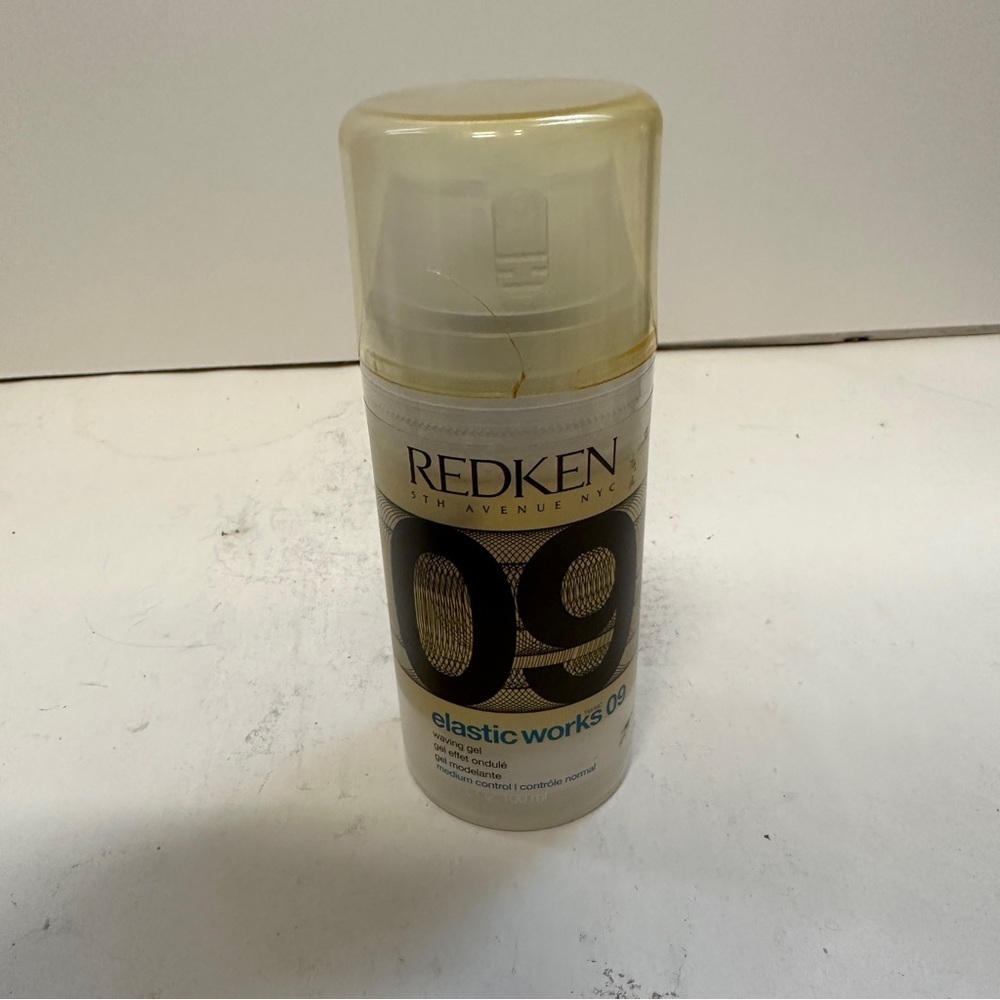 Redken Elastic Works 09 Waving Styling Gel 3.4 OZ HTF